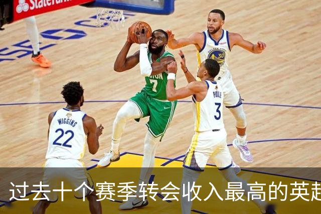 过去十个赛季转会收入最高的英超俱乐部